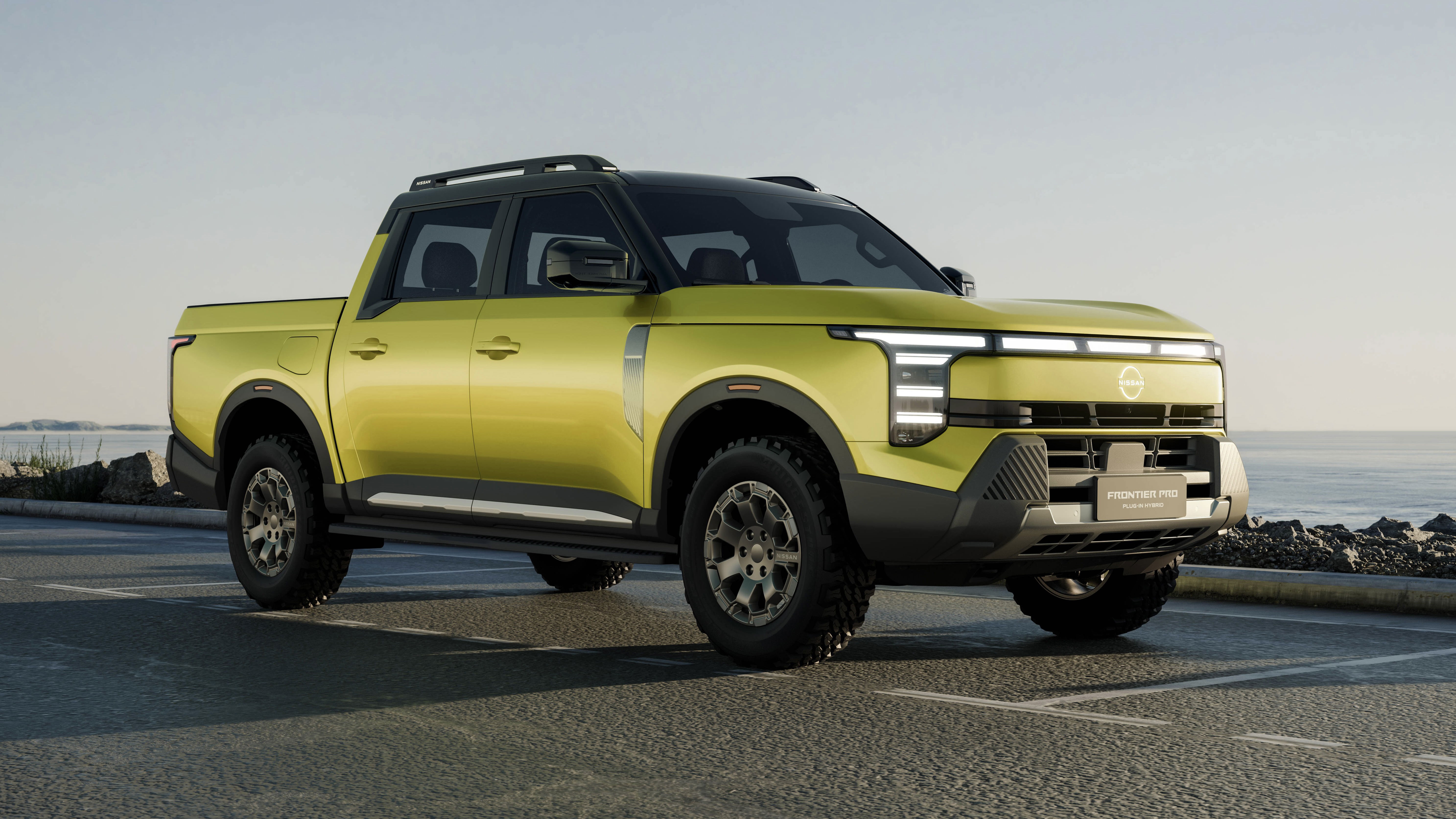 Nissan Frontier Pro - front